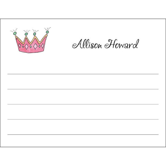 Little Princess Flat Note Cards